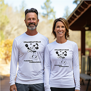 Pickleball Pandemonium Unisex Long Sleeve T-shirt