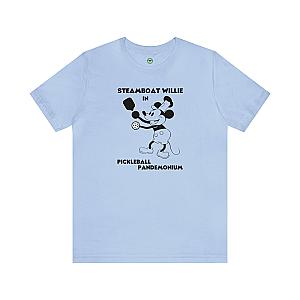 Steamboat Willie Pickleball Pandemonium Unisex T-shirt