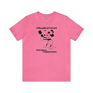 Steamboat Willie Pickleball Pandemonium Unisex T-shirt