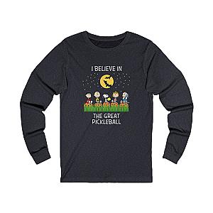 I Believe In The Great Pickleball Unisex Long Sleeve T-shirt