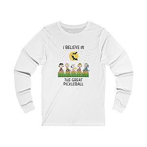 I Believe In The Great Pickleball Unisex Long Sleeve T-shirt