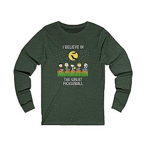 I Believe In The Great Pickleball Unisex Long Sleeve T-shirt