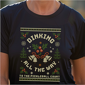 Dinking All The Way To The Pickleball Court Unisex Tee