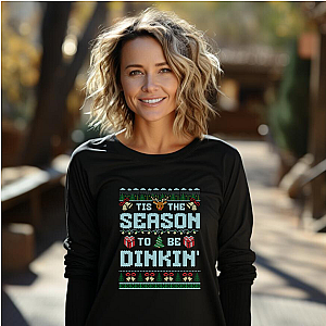 Tis The Season To Be Dinkin' Unisex Long Sleeve T-shirt