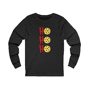 Ho Ho Ho Pickleball Unisex Long Sleeve T-shirt