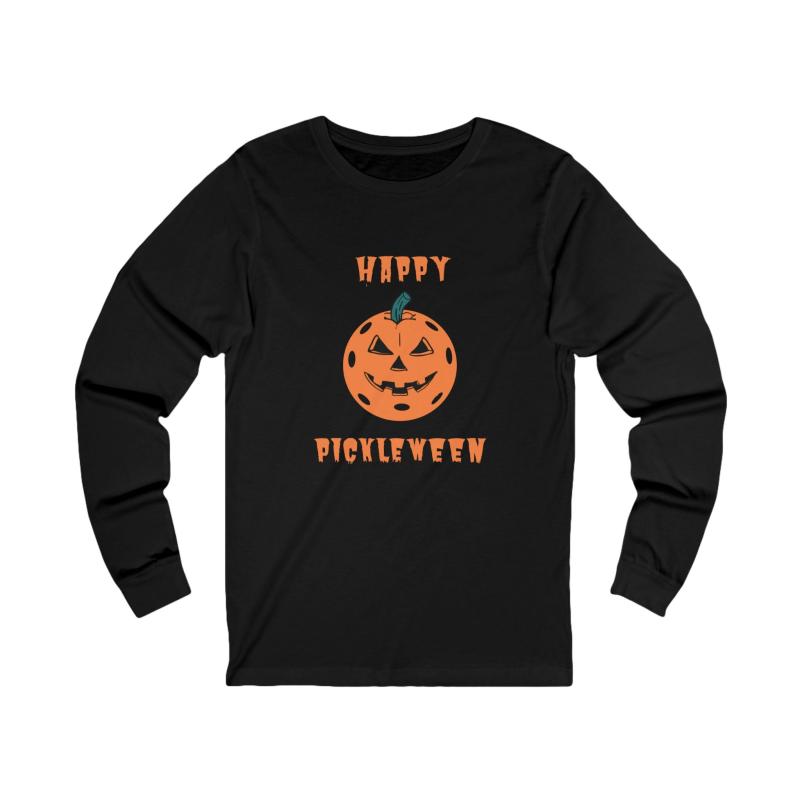 Happy Pickleween Unisex Long Sleeve T-shirt