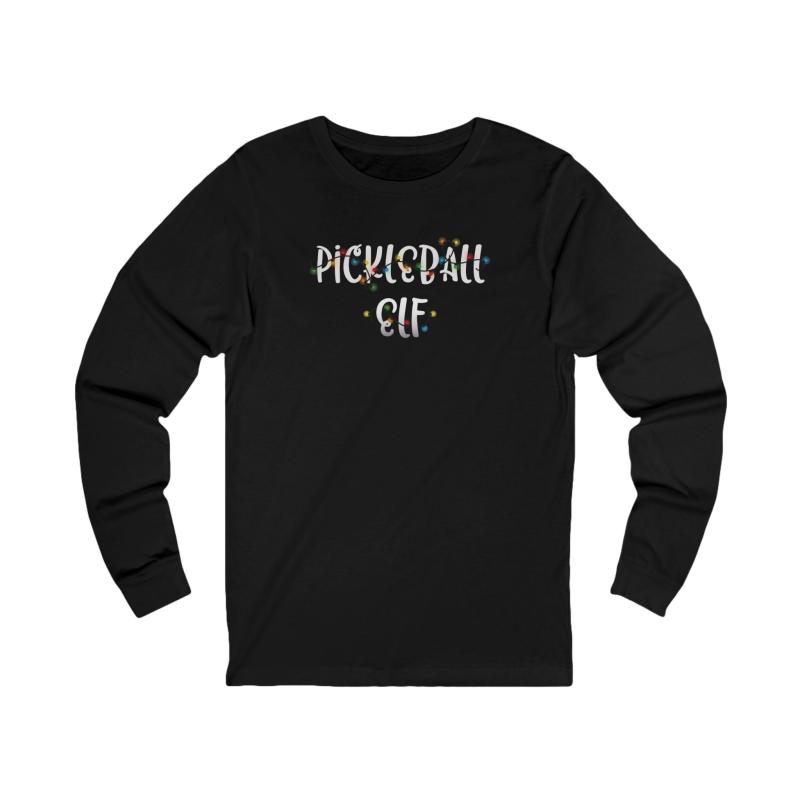 Pickleball Elf Unisex Long Sleeve T-shirt
