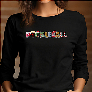 Pickleball Holiday Unisex Long Sleeve T-shirt