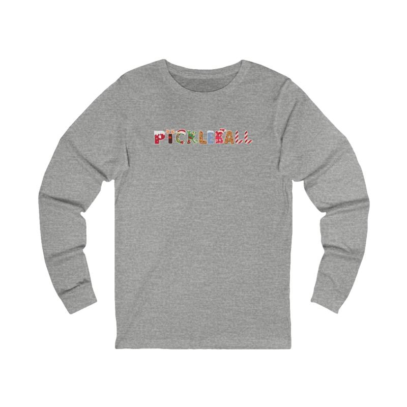 Pickleball Holiday Unisex Long Sleeve T-shirt