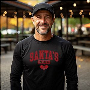 Santa's Favorite Unisex Long Sleeve T-shirt