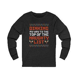 Dinking My Way To The Top Of The Naughty List Unisex Long Sleeve T-shirt