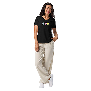 Peace Love Pickleball Women’s V-neck T-shirt