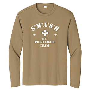 S*M*A*S*H Pickleball Team Unisex Long Sleeve Performance Tee