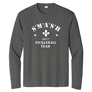 S*M*A*S*H Pickleball Team Unisex Long Sleeve Performance Tee