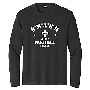 S*M*A*S*H Pickleball Team Unisex Long Sleeve Performance Tee