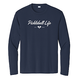 Pickleball Life Unisex Long Sleeve Performance Tee