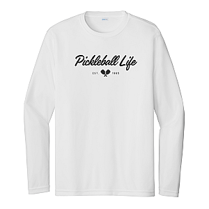 Pickleball Life Unisex Long Sleeve Performance Tee