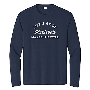 Pickleball Makes It Better Unisex Long Sleeve Performance Tee