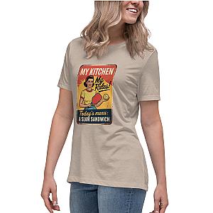 Slam Sandwich Retro Pickleball Women's Short Sleeve T-shirt