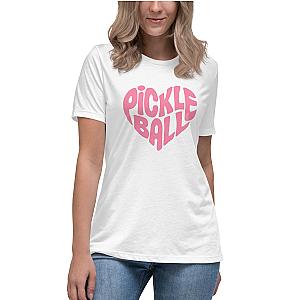 Wavy Heart Pickleball Women's Short Sleeve T-shirt