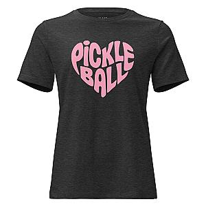 Wavy Heart Pickleball Women's Short Sleeve T-shirt