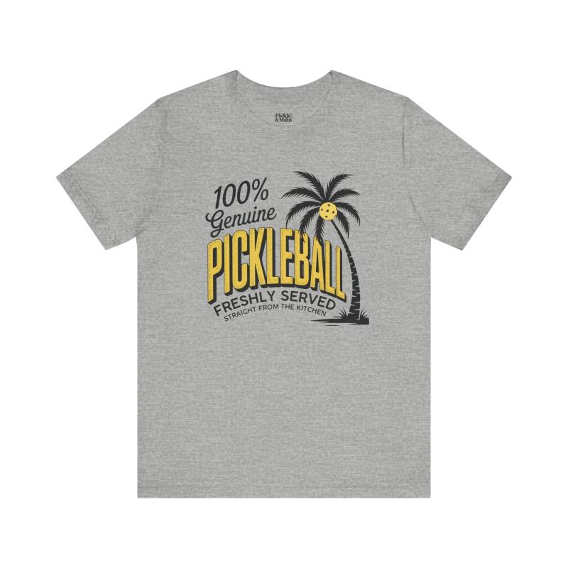 100% Genuine Pickleball Unisex T-shirt