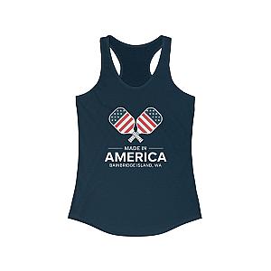 Made In America Pickleball Women's Racerback Tank