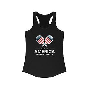 Made In America Pickleball Women's Racerback Tank