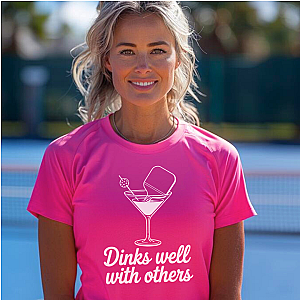 Dinks Well With Others Women's Performance Tee