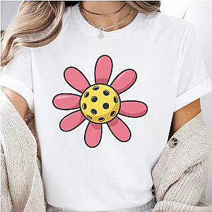 Pickleball Flower Unisex T-shirt