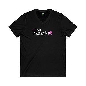 Housewives of Pickleball Unisex V-neck Tee