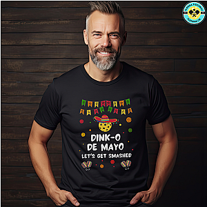 Dink-O De Mayo Let's Get Smashed Pickleball Unisex Tee