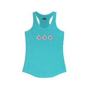 Pickleball Flowers Women's Racerback Tank