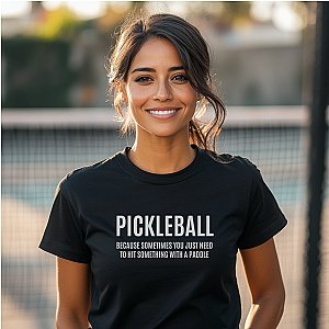 Why Pickleball Unisex T-shirt