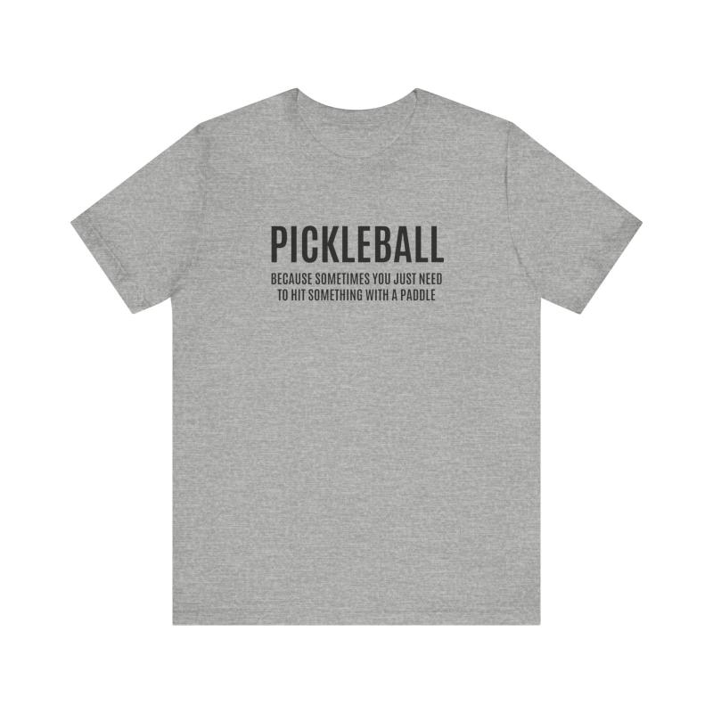 Why Pickleball Unisex T-shirt