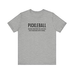 Why Pickleball Unisex T-shirt