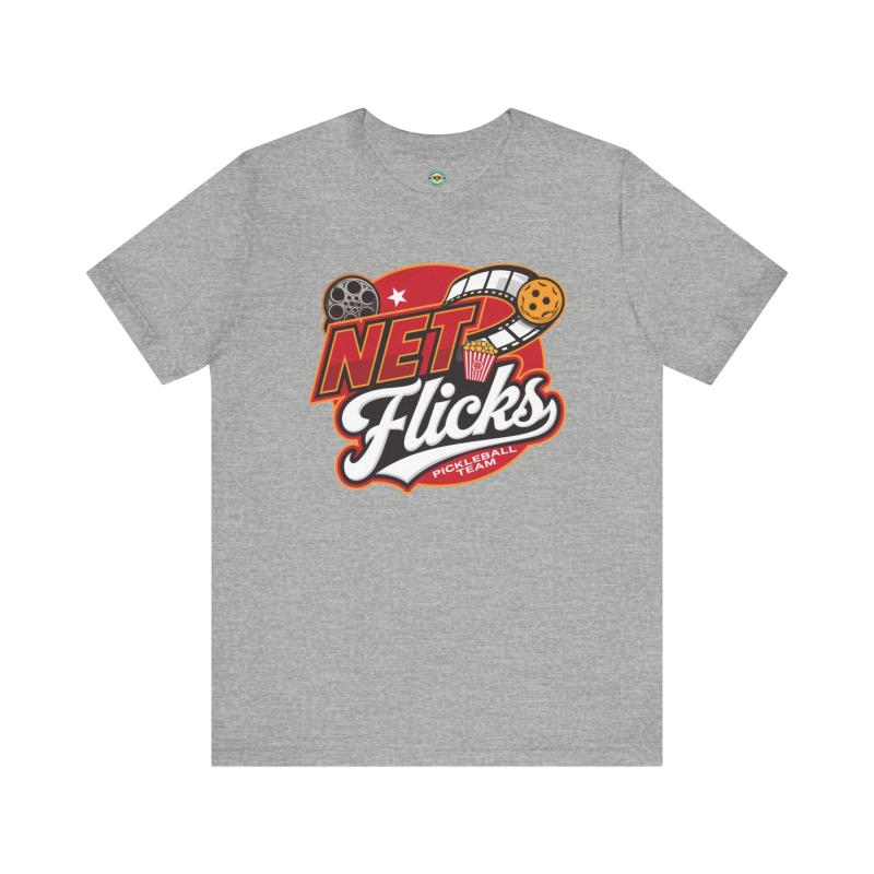 Net Flicks Pickleball Team Unisex T-shirt