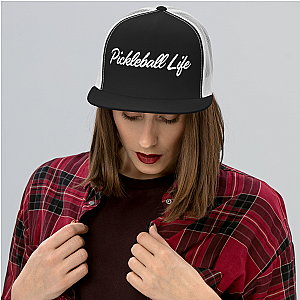 Pickleball Life Embroidered Trucker Hat