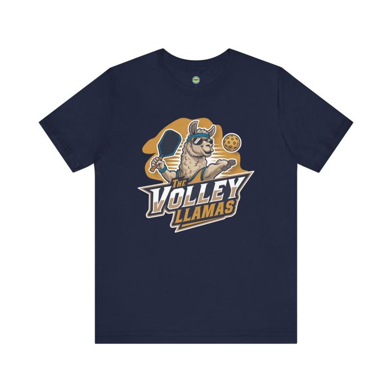 The Volley Llamas Pickleball Team Unisex T-shirt