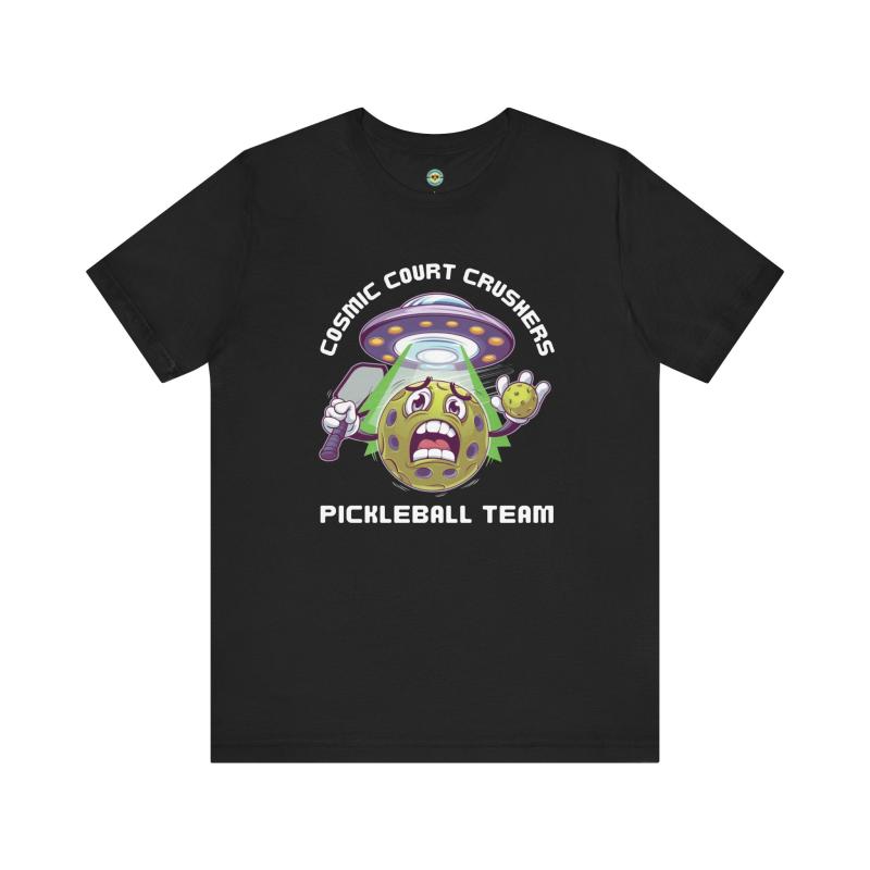 Cosmic Court Crushers Pickleball Team Unisex T-shirt