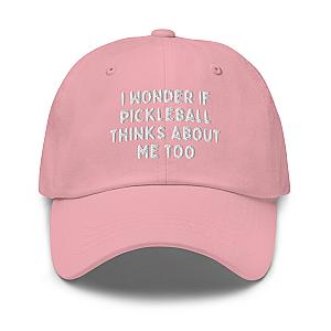 I Wonder If Pickleball Thinks About Me Too Embroidered Cap
