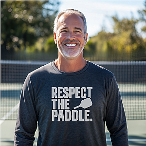 Respect The Paddle Unisex Long Sleeve T-shirt