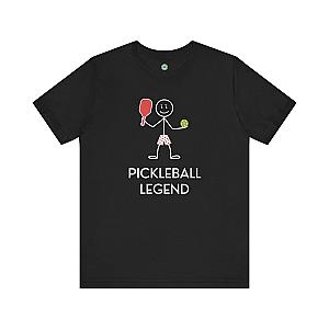 Pickleball Legend Stick Figure Unisex T-shirt
