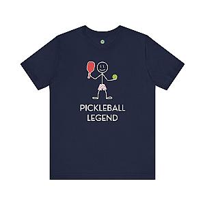 Pickleball Legend Stick Figure Unisex T-shirt