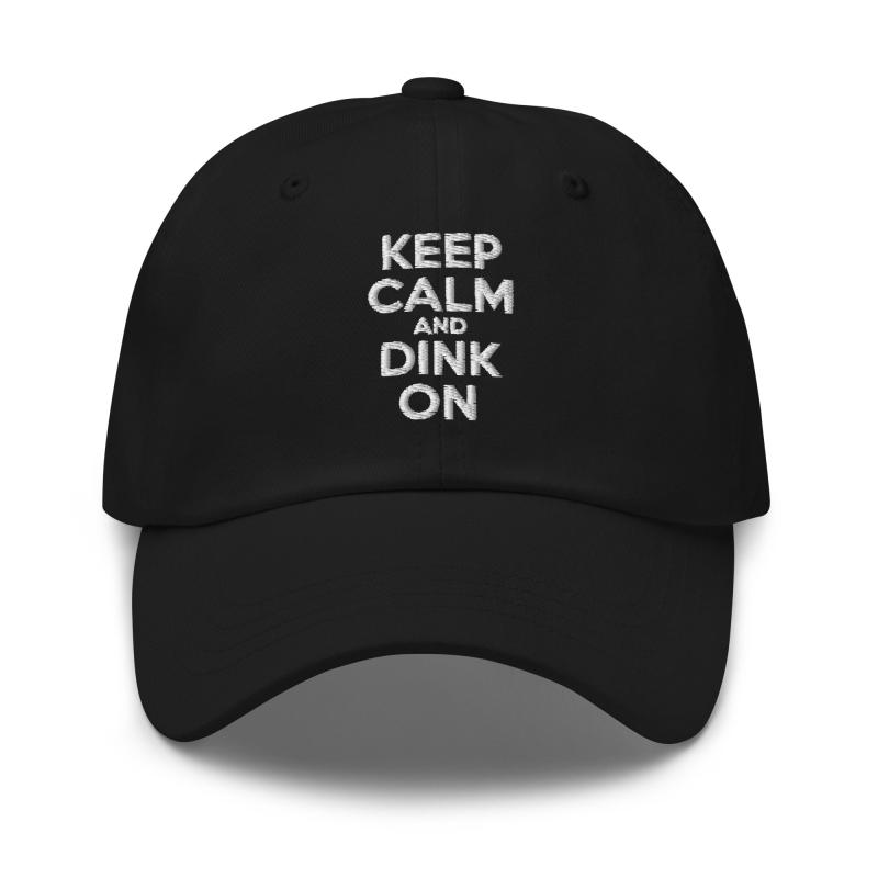 Keep Calm And Dink On Cap