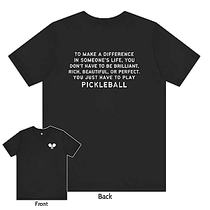Make A Difference Pickleball Unisex T-shirt