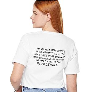Make A Difference Pickleball Unisex T-shirt