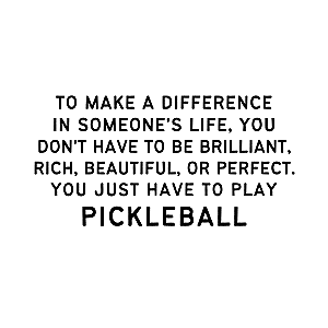 Make A Difference Pickleball Unisex T-shirt