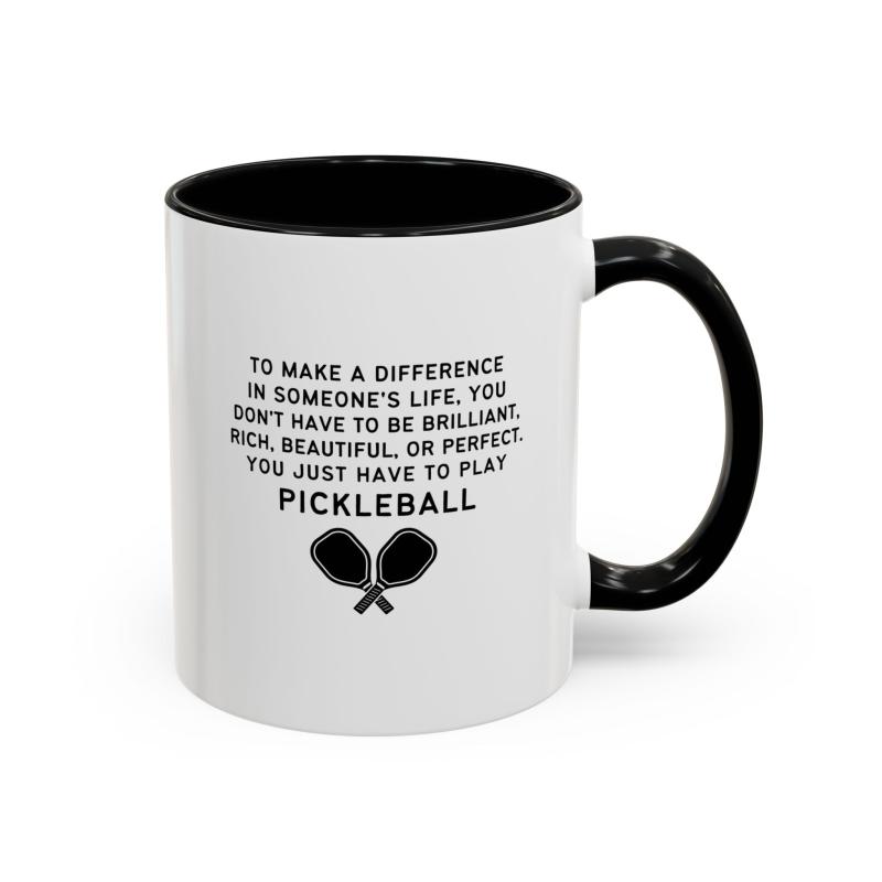Make A Difference Pickleball Mug