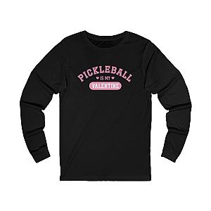 Pickleball Is My Valentine Unisex Long Sleeve T-shirt